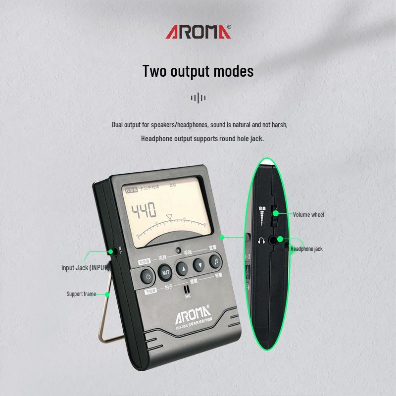 Anomao AMT-200G 3-в-1 Тюнер и метроном для гучжэна