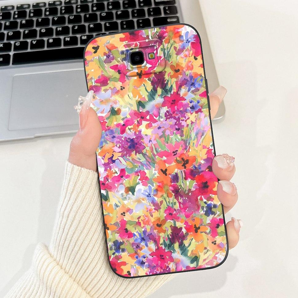 Case For Samsung Galaxy J4 Plus Floral Animal Cartoon ShockProof Fundas For SamsungJ4+ Galaxy J4 Plus J415F Cover Silicone Cases