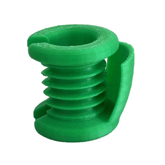 Напальчник для вязания крючком, 3D-печатный направляющий для пряжи, держатель для пальца, пластиковый направитель для нити, помощник для вязания крючком для вязальщиц