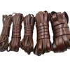 10M Genuine Cow Hide Leather Wide Flat Cord Rope Strips Straps String Crafts DIY