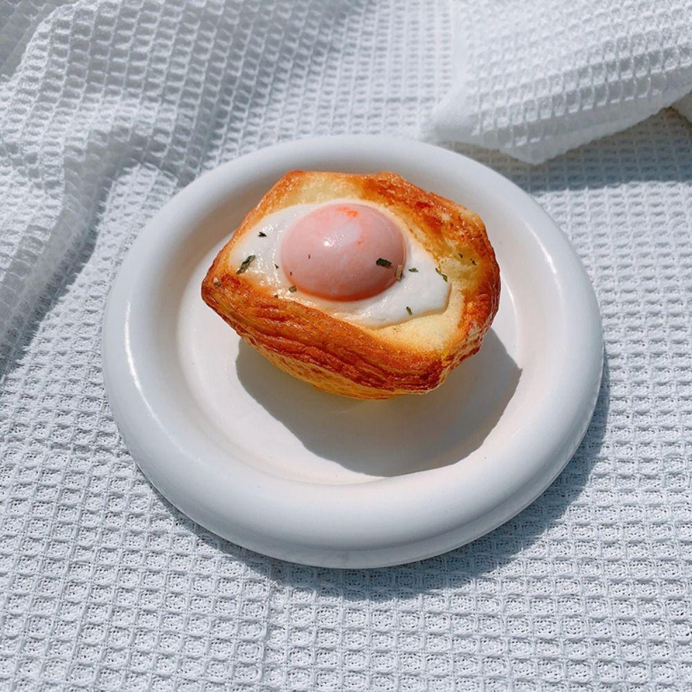 Bread Toast Food Creative Simulation Donuts Slow Rising Squeeze Stress Relief Toys Spoof Tease People Desktop Toy