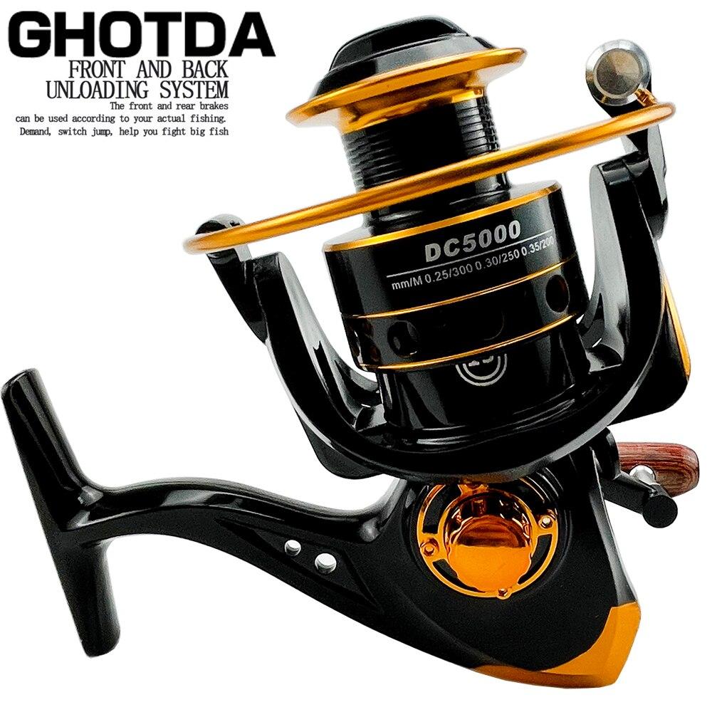 Металлическая глубокая спиннинговая рыболовная катушка серии 1000-7000, левый и правый рокер, поворотный стол, спиннинговая катушка для морской воды