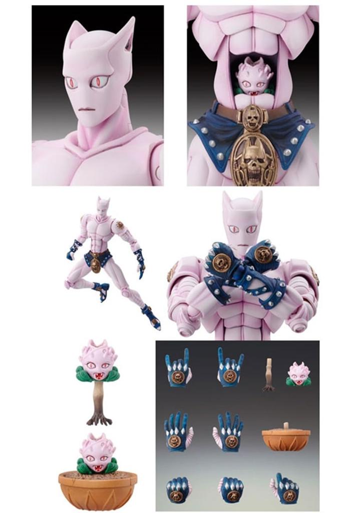 Medicos Entertainment Super Figure Movable Bizarre Adventure Part Queen Приблизительно 160 мм ПВХ ABS нейлон окрашенная подвижная фигурка ME22422 "JoJo's 4"