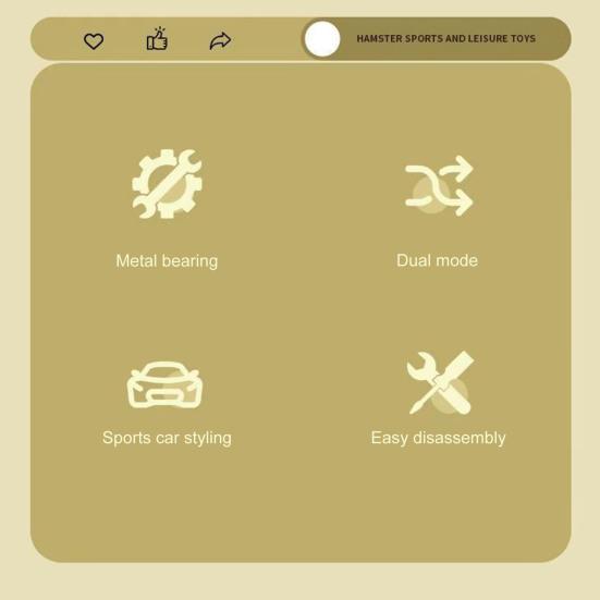 Мяч для бега хомяка, игрушка, прозрачный мяч, колесо для упражнений хомяка, обзор 360 градусов, бесшумное колесо для фитнеса для маленьких домашних животных
