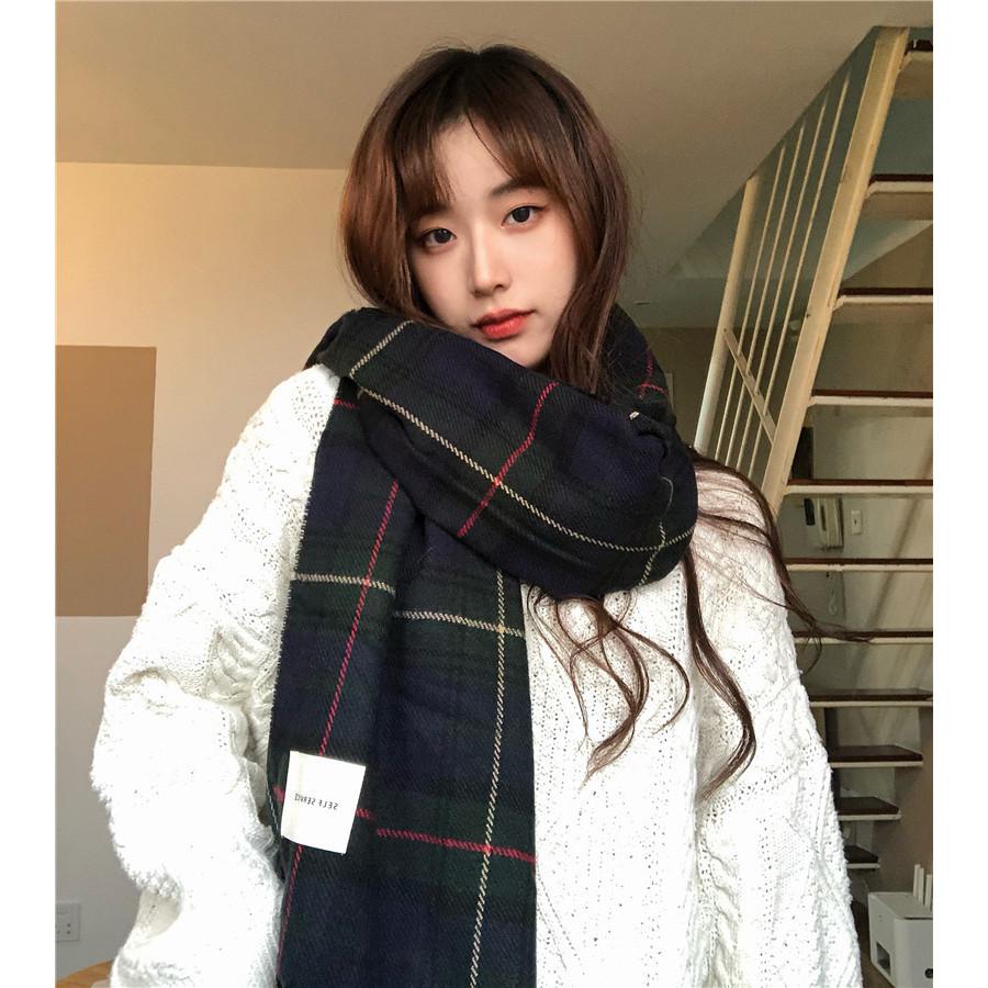Шарф для мужчин и женщин, зимний корейский вариант, теплый длинный, высококачественный подарок для мужчин и женщин, модный и универсальный шарф для молодежи
