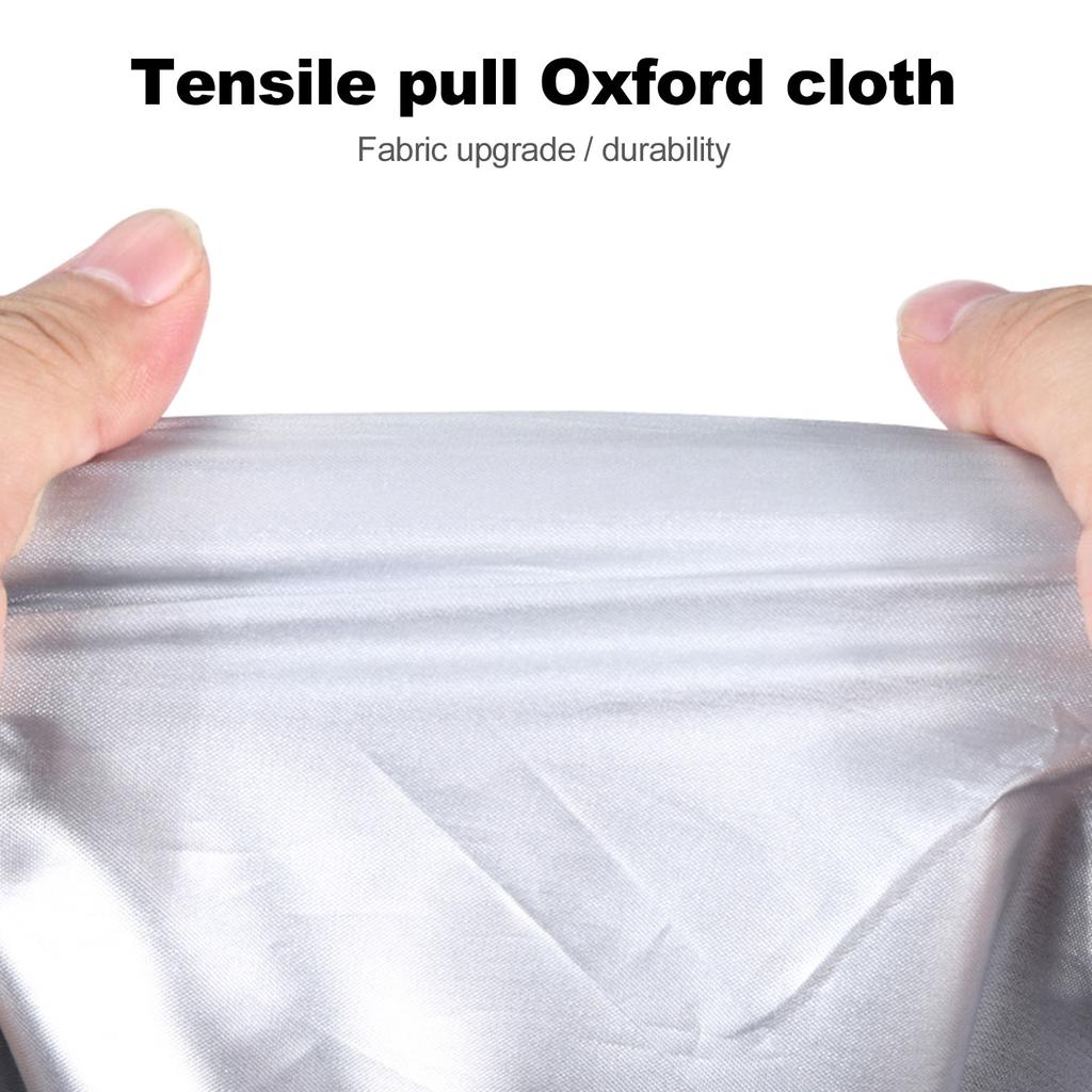 Universal Motorcycle Cover All Season 210D Oxford Waterproof Motorbike Covers with Lock Holes
