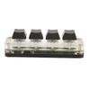 Programmable Keypad USB 4 Keys Mini Portable Mechanical Keyboard HID DIY Programmable Keyboard RGB