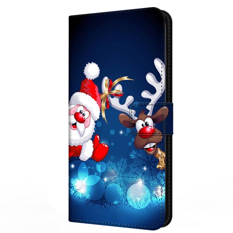Wallet For Oneplus Ace 6 Flip Stand Book Phone Cover Magnetic Leather Case Cartoon Anime Merry Christmas Capa Oneplus Ace6 5G