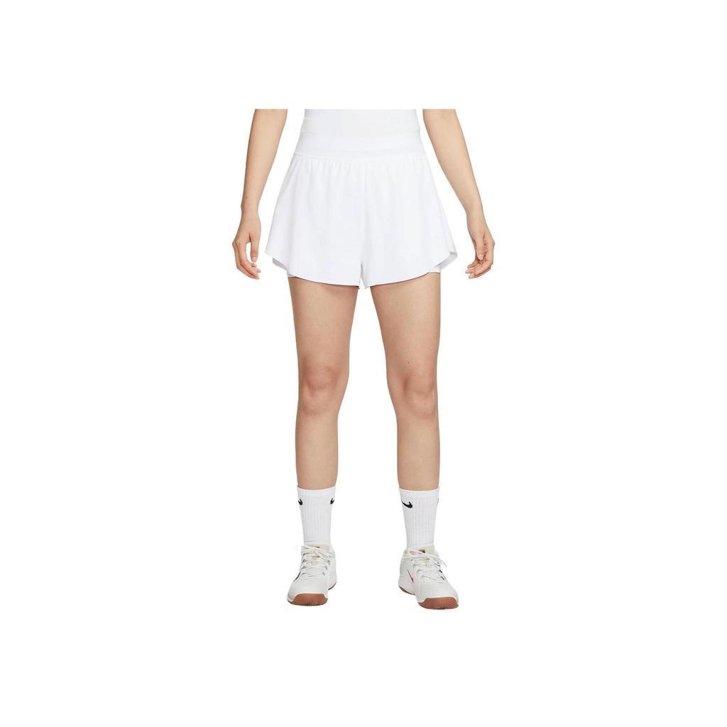 Nike Court Advantage Ace Dri-FIT Удобные Модные Простые Универсальные Однотонные Теннисные Брюки Женские Брюки Белые FZ6724-100