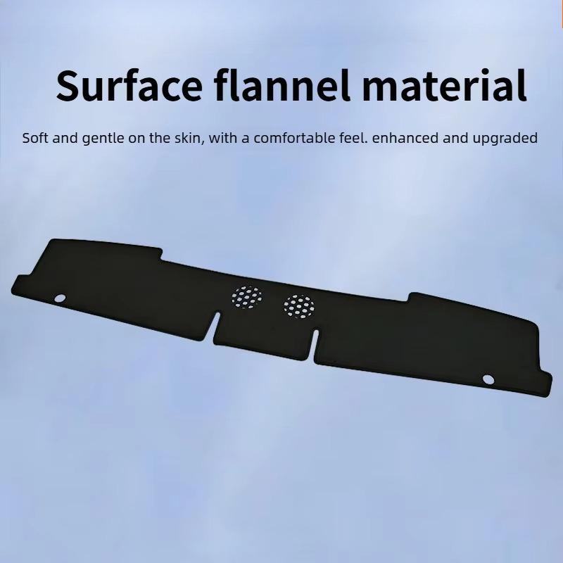For Chery ICAR V27 Flannel Dashboard Cover Sun Protection Anti Glare Heat Insulation Mat Special Refit Interior Accessories