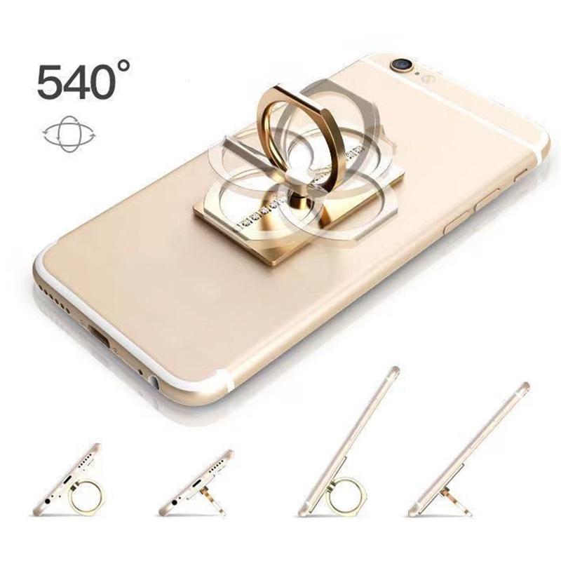 Роскошный металлический держатель-кольцо для телефона с бриллиантами, вращающийся на 540°, универсальная клейкая липкая подставка-кольцо для телефонов, стильный мобильный держатель и подставка