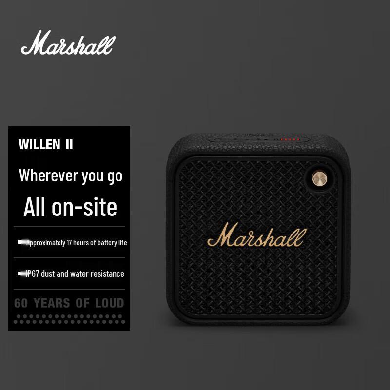 Marshall Willen II Portable Bluetooth Speaker