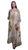 Phagun Tie & Dye Shibori Ladies Plus Size Kaftan Summer Wear Beach Coverup Kimono