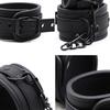 Emoi Handcuffs and Leg Cuffs Leg Adult Role SM PU Enamel Bundled SM Adult Adjustable Pin Unisex Set, Restraints, Durable, Painless, Sponge-Made Cuffs,