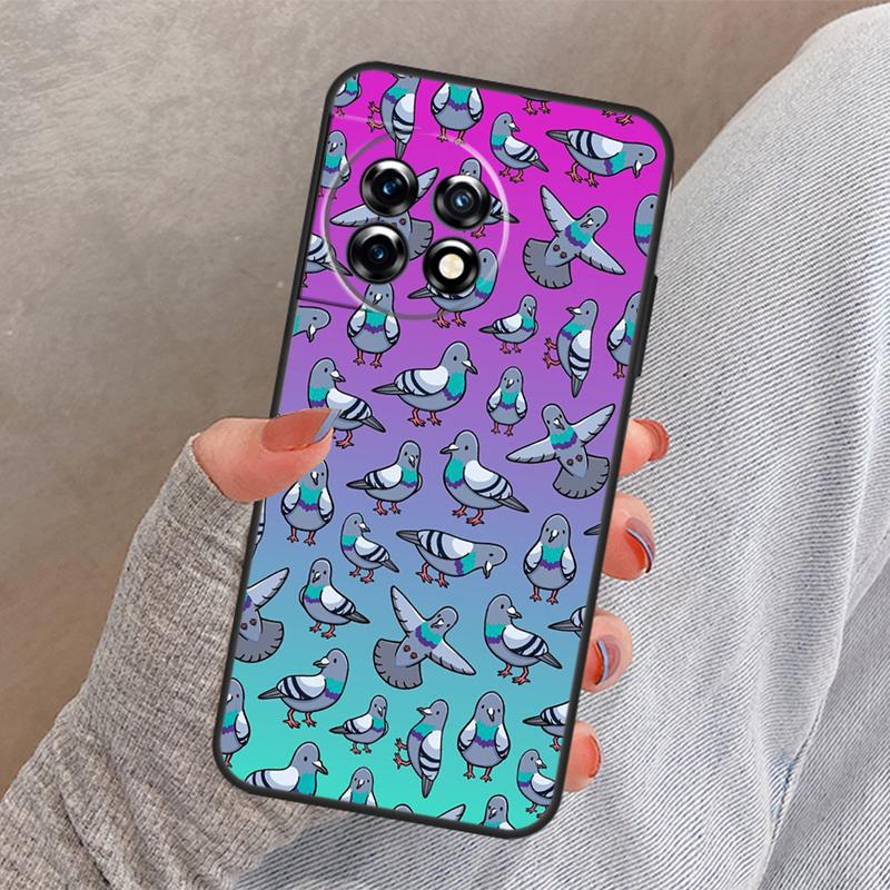 Голуби Птицы Стая Чехол Для OnePlus Nord CE 4 2 3 Lite N10 N20 N30 OnePlus 13 12 11 10 Pro 12R 13R 10T 8T Чехол