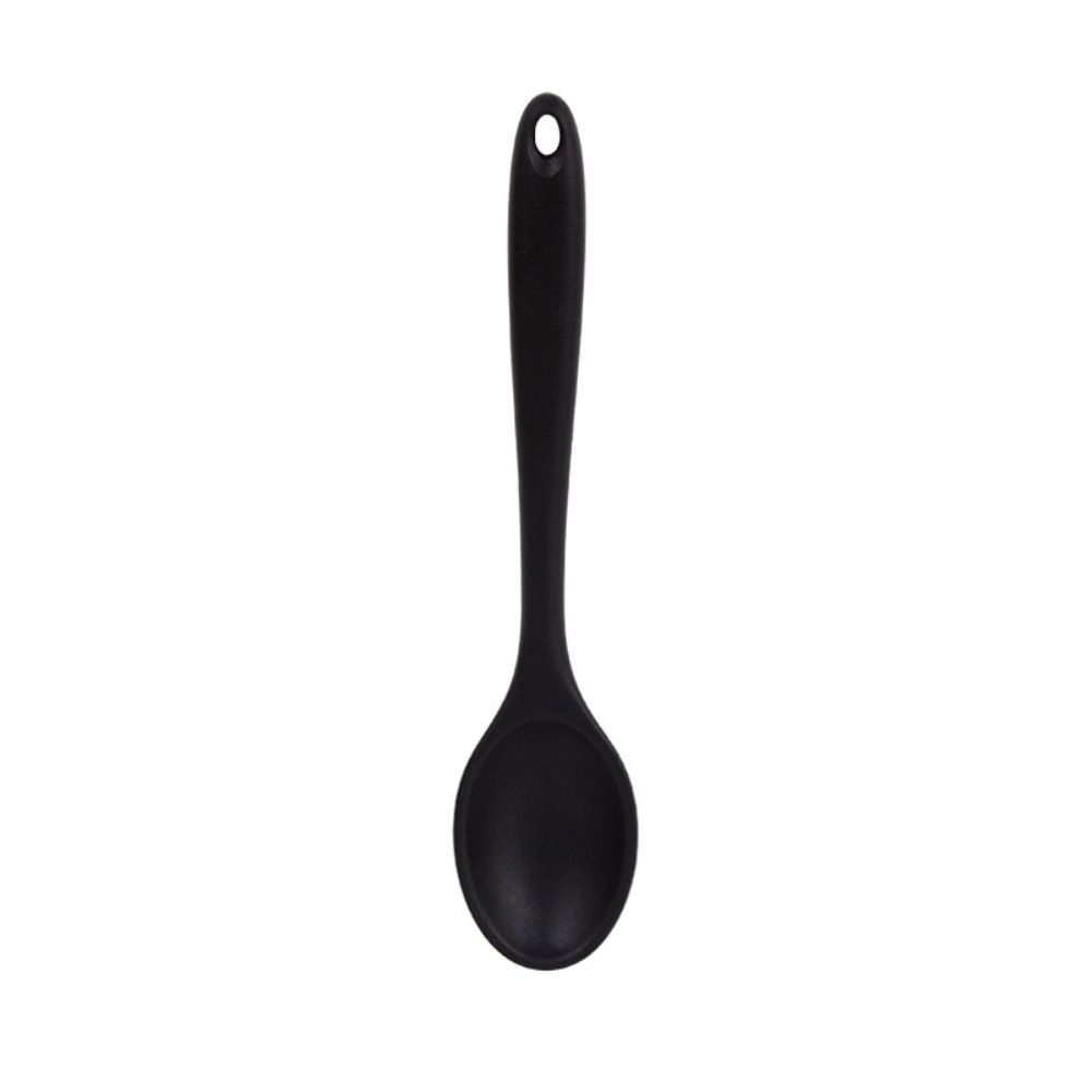 Heat Resistant Mixing Spoons Non-stick Spoon Stirring Spoon Silicone Spoon  Kitchen Supplies