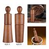 Деревянная мельница для перца с керамическим механизмом для измельчения специй и соли из бобов мунг