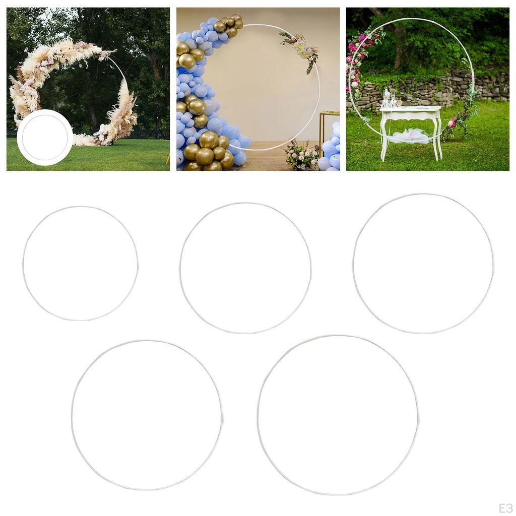 Wedding Ring Arch Stand Balloons for Baby Showers Party Celebrations