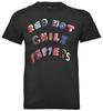 Red Hot Chili Peppers Текстовая Черная Футболка RHCP Цветная Официальная Новая S XL