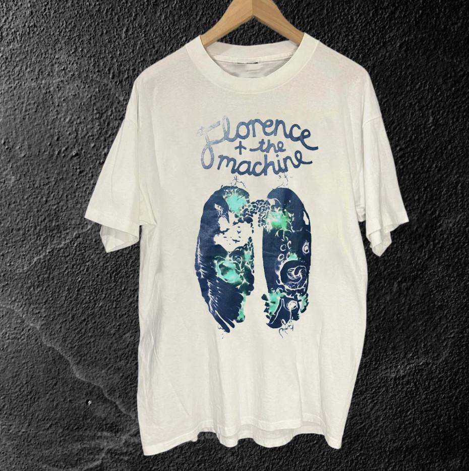 New Florence and The Machine Lungs 2009 Band Tour T-shirt Unisex T-Shirt