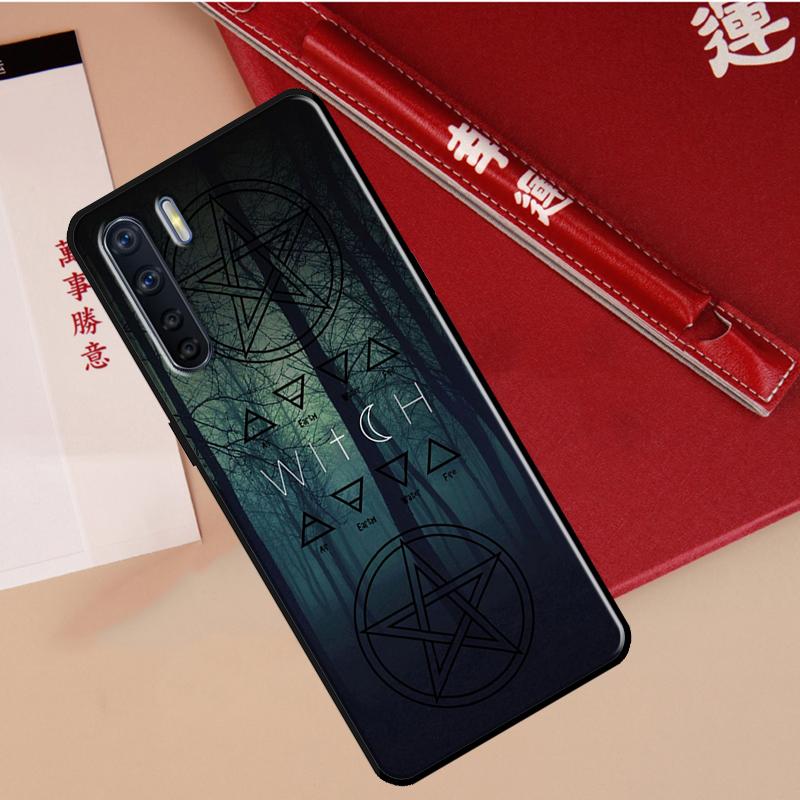 Лунная Колдунья Мистический Тотемный Чехол Для Oppo A40 A78 A54 A74 A94 A17 A57 A77 A76 A16 A96 A18 A60 A80 A38 A58 A98 A15 A5 Pro