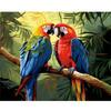 Frame Diy Paint By Number Parrot Picture Colouring Zero Basis Handpainted Painting By Number For Adults On Canvas Unique Gift 40x50cm