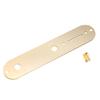 Musiclily Pro 32 мм Стальная панель управления для электрогитары Telecaster, Золотая