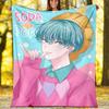 1pc KPop SAJA BOYS2 Theme Blanket - Digital Print, Polyester, Cozy for All Seasons, Perfect for Outdoor, Camping, and Travel