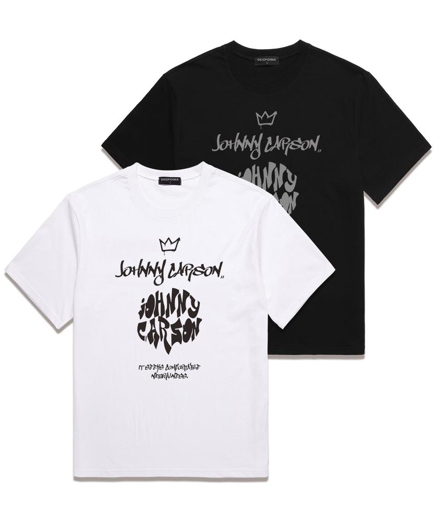 Футболка с коротким рукавом JOHNNY CARSON Graffiti Ver.1 (Jcss104) белый