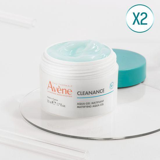 Avene Cleanance Aqua Крем-гель увлажняющий 50 мл 2 шт.