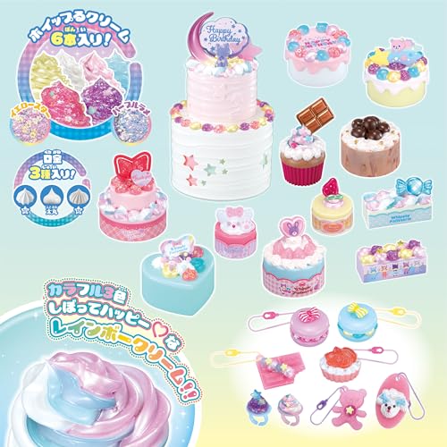 Whipple [Happy Pop Sweets DX] W-160 ST Mark Certified For ages 8 and up Toy Decoration Pastry Chef Making Toy Whipple EPOCH