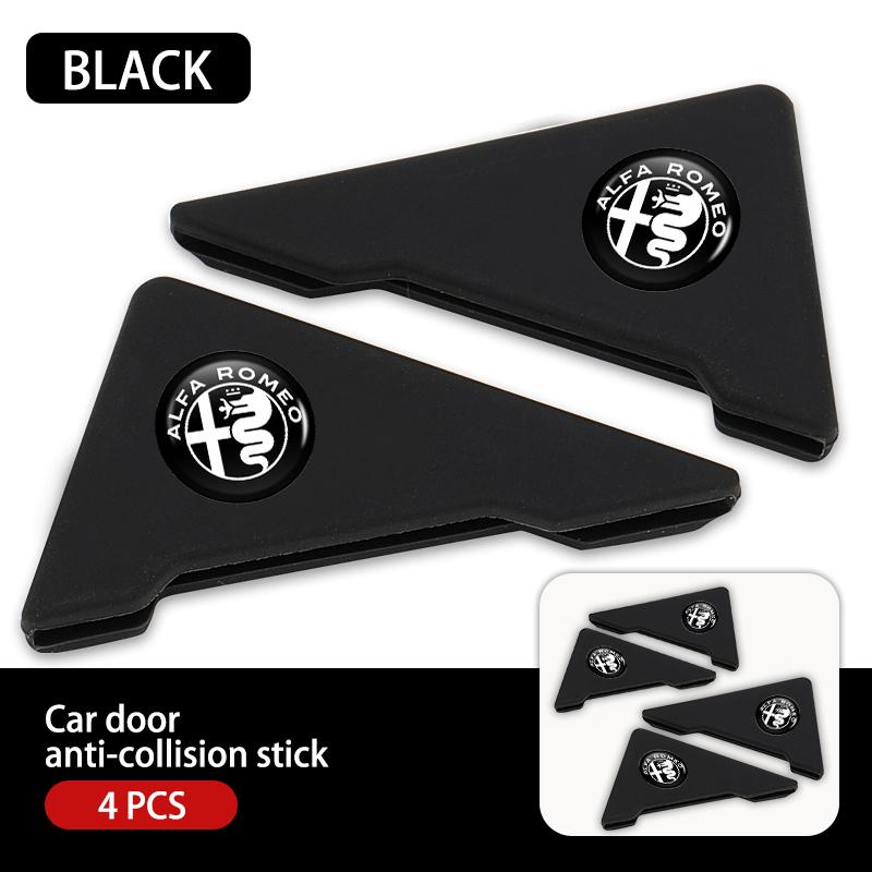 Car Stickers For Alfa Romeo For Alfa Romeo Car Door Corner Protector Cover Edge Guard Anti-Collision Scratch Giulietta GT 159 14