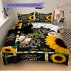 3pcs Mom's Love Letter Quilt Cover Set - Soft and Cozy Bedroom, Guest Room and Dorm Decorative Bedding 3-Piece Set 1 Quilt Cover + 2 Pillow Shams