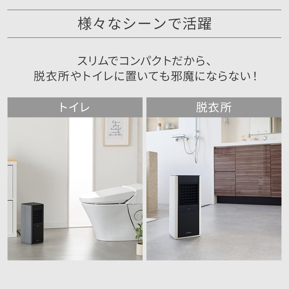 IRIS OHYAMA Нагреватель Керамический вентилятор с датчиком движения Энергосберегающий Энергосберегающий Большой объем воздуха Осциллирующий тип 3 уровня регулировки температуры