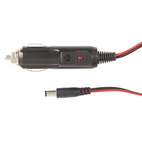 Fused Cigarette Lighter Plug to DC Plug