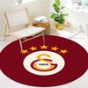 Круглый ковер Galatasaray S.K, Ковер для гостиной, спальни, дивана, игровой комнаты, Нескользящий коврик для пола