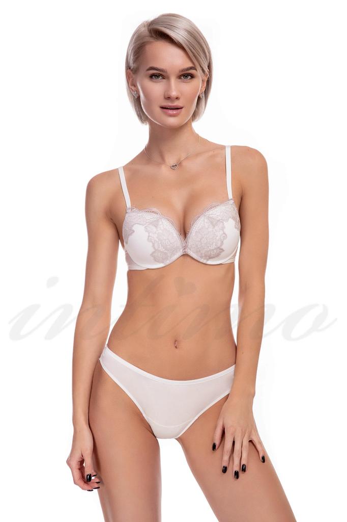 Комплект белья: бюстгальтер push-up и трусики бразилиана Lormar (55756)