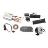 36V 350W Gear Reduction Electric Motor Controller Kit with 22T Sprocket 114 Link Chain 36V Throttle Grip Ignition