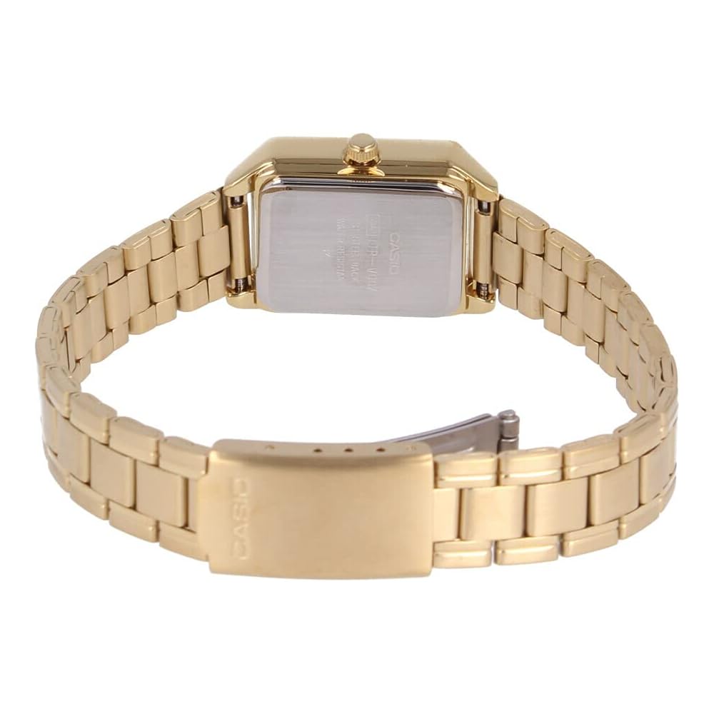 CASIO Casio Standard Women's Analog Square Metal Watch LTP-V007G-9B [Parallel Import]