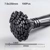 100Pcs Heavy Duty Self-locking Plastic Nylon Tie Wrap, Strong and Reliable Cable Ties