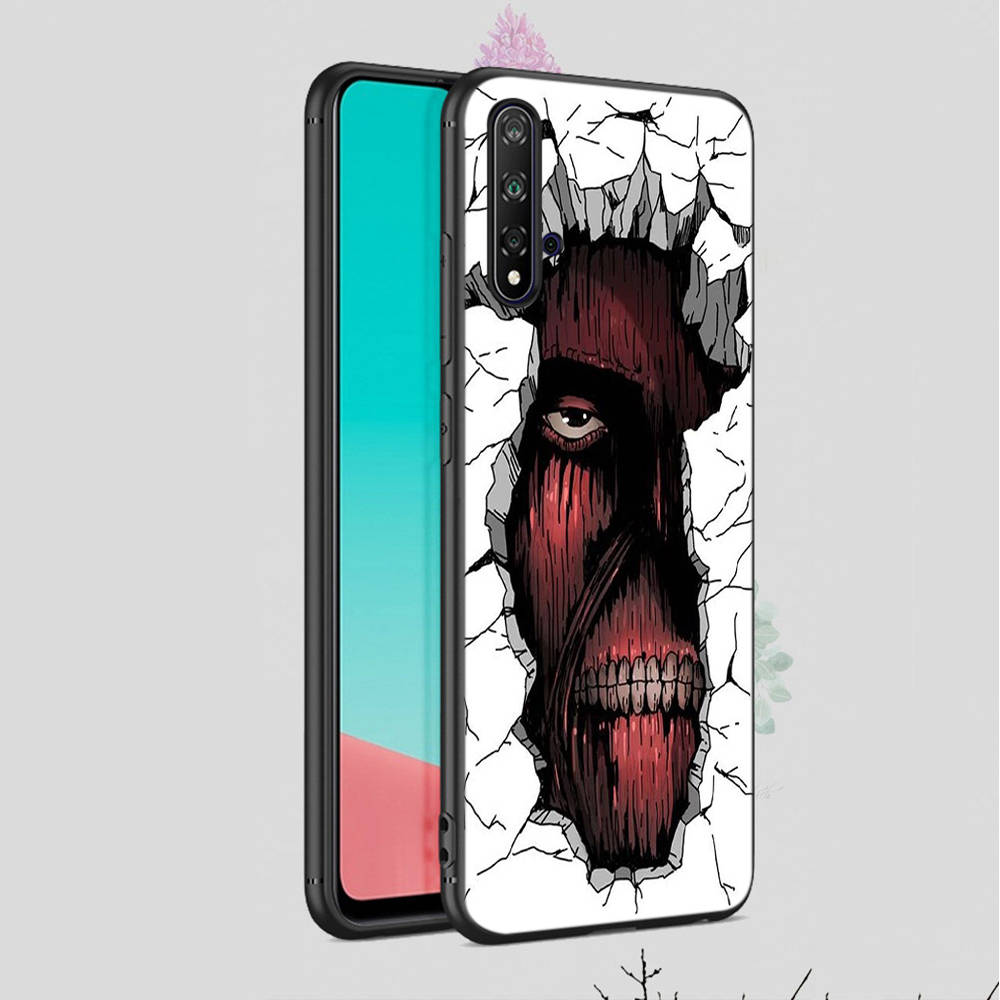 Чехол DT52 Anime Attack on Titan для Xiaomi Poco X6 X4 M5 M6 F5 F6 C65 C55 C50 C51 C40 Redmi Note 7 8 14C A3X 13C 12C 11 10A 9C Pro Black Sofe Cover