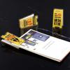 Warning Sign Acrylic PP Clip Acrylic Sealing Clip PP Folder Hand Account Clip  Stationery Finishing