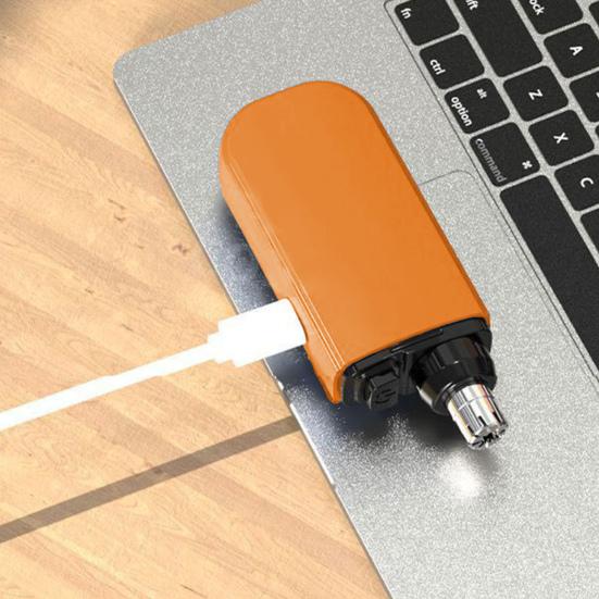 Nose Hair Trimmer for Men Waterproof Electric Portable Nose Hair Trimmer Rechargeable Multi-Functional Trimming Tool for Nose Ears Eyebrows