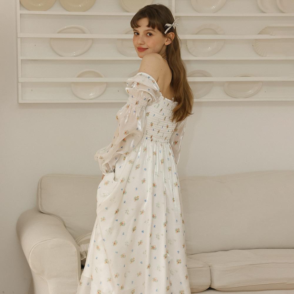Deondeulob Dd_Pearlescent Floral Two-Way Dress