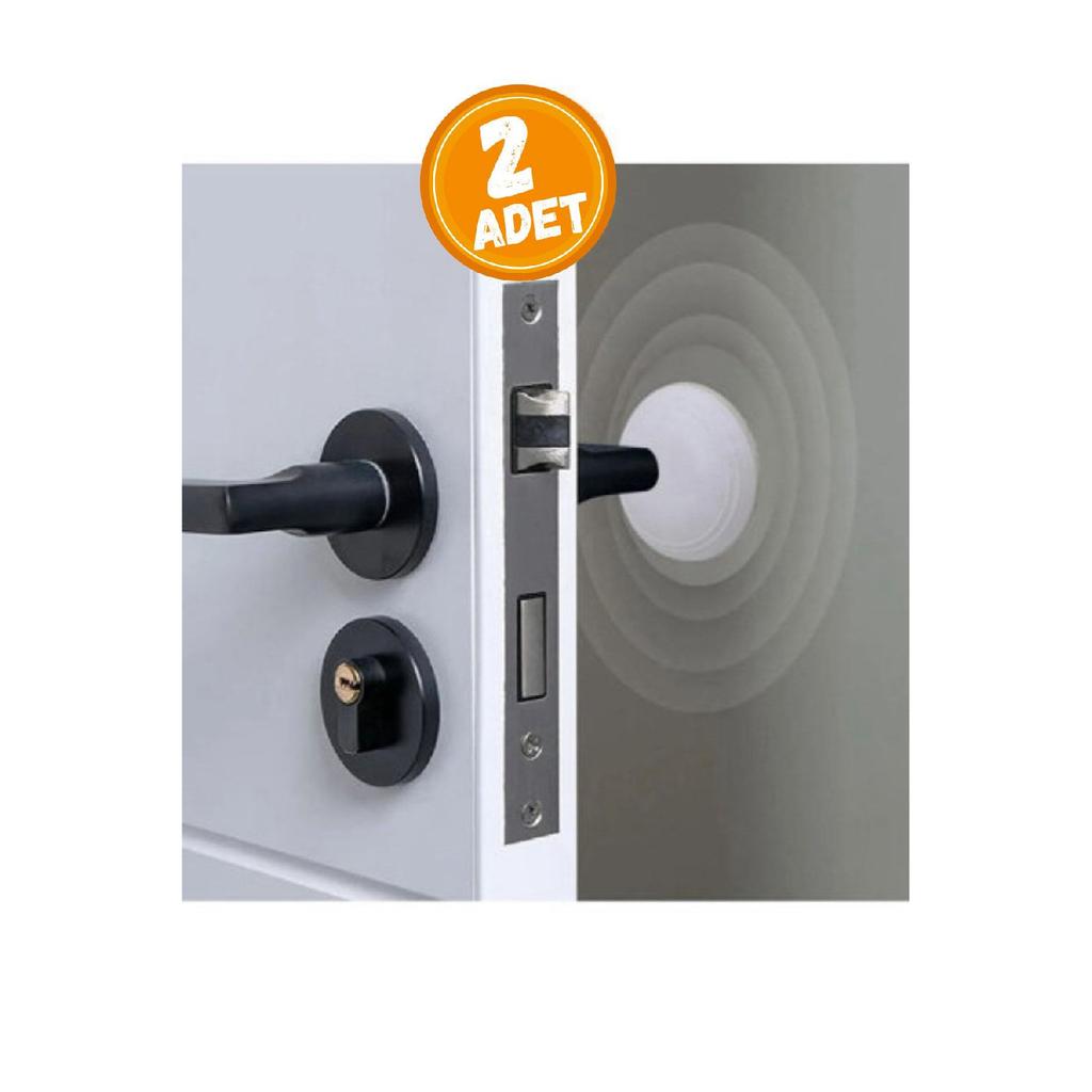 2 шт. Дверной ограничитель Буфер Самоклеящийся дверной ограничитель Белый