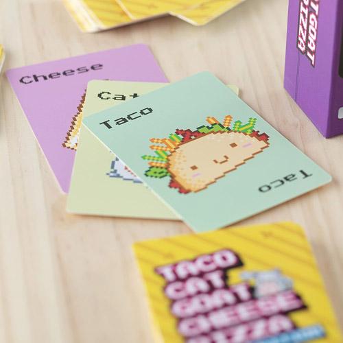 Игра для вечеринок Taco Cat Goat Cheese Pizza 8-битное издание
