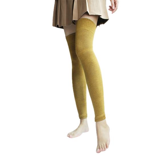 Женские носки, длинные носки на каждый день, утолщенные носки выше колена, тонкие сенсорные носки для повседневного ношения