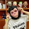 Мохнатая Маска-Розыгрыш - Головной Убор Обезьяны в Стиле Укуна для Хэллоуина