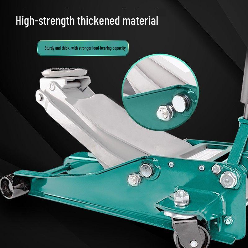 3-тонный горизонтальный гидравлический автомобильный домкрат с двойным насосом для малотоннажных грузовиков и седанов