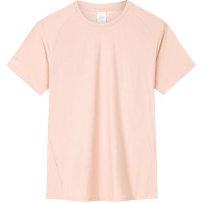Champion All-Weather Series однотонная круглая горловина удобная дышащая футболка с коротким рукавом женские футболки Image-Pink 162430107-2